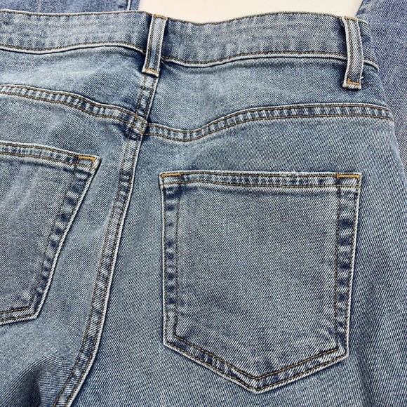 KHAITE Blue Straight Leg Jeans - Picture 10 of 12